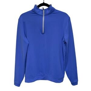 Peter Millar Women’s Wicking 1/4 Zip Pullover Sweater - Periwinkle Size S